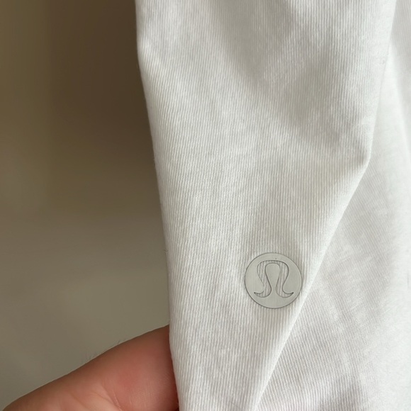 Lululemon All Tied Up White Tank Top - Picture 7 of 10